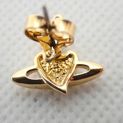 Vivienne Westwood Diamante Heart Earrings