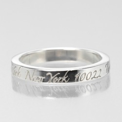 Tiffany TIFFANY&Co. Notes No. 7.5 Ring Silver 925 Approx. 2.26g