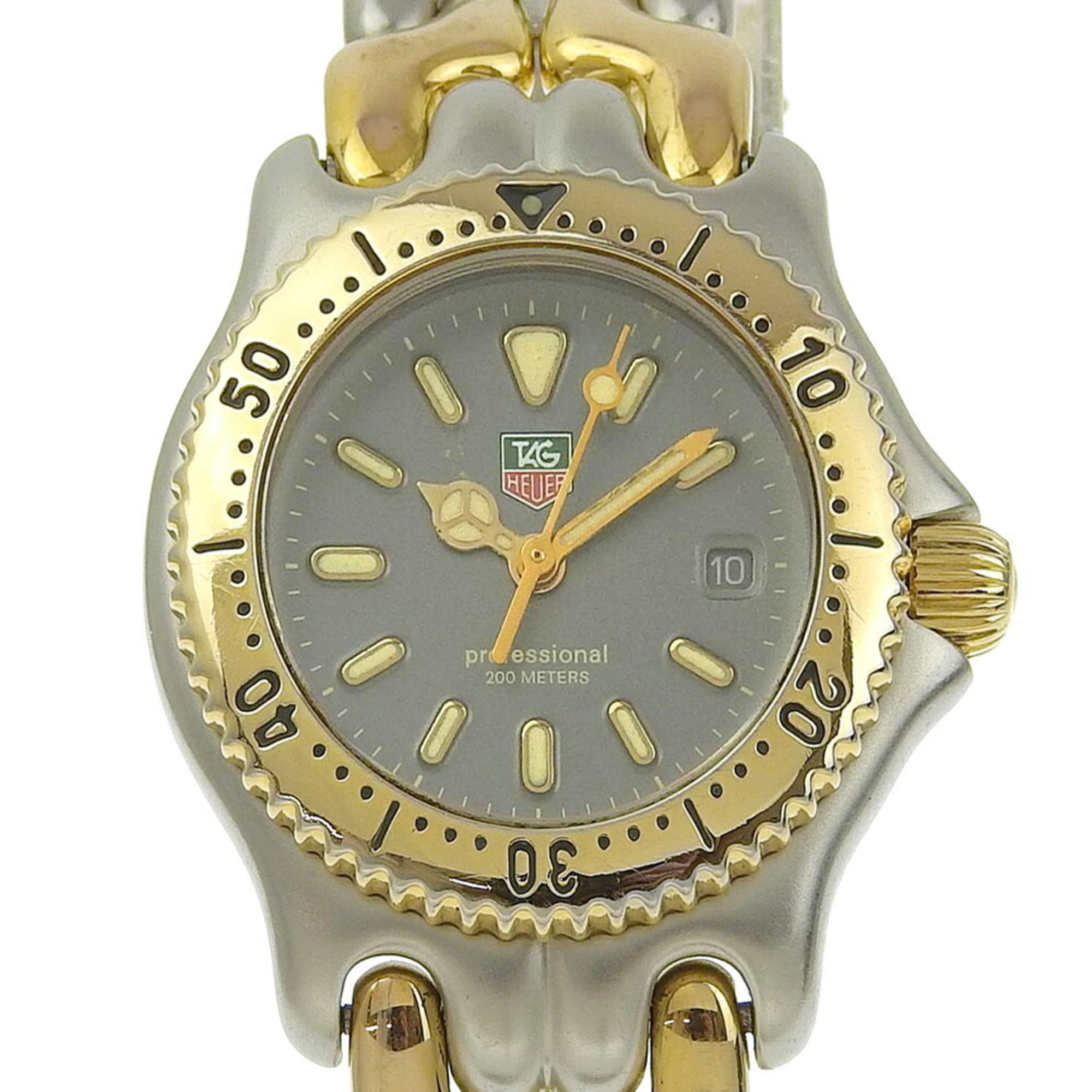 TAG HEUER Professional Cell Watch S95.215 Gold Plated x Stainless