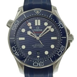 Omega OMEGA Seamaster Watch Co-Axial 8800 Master Chronometer 210.32.42.20.03.001 Stainless Steel x Rubber Swiss Made Blue Automatic Winding Analog Display Dial Men's