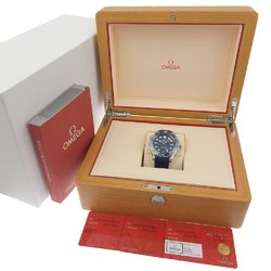 Omega OMEGA Seamaster Watch Co-Axial 8800 Master Chronometer 210.32.42.20.03.001 Stainless Steel x Rubber Swiss Made Blue Automatic Winding Analog Display Dial Men's