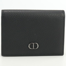 Christian Dior Card Holder 2ESCH136CDI Business Calfskin Men's