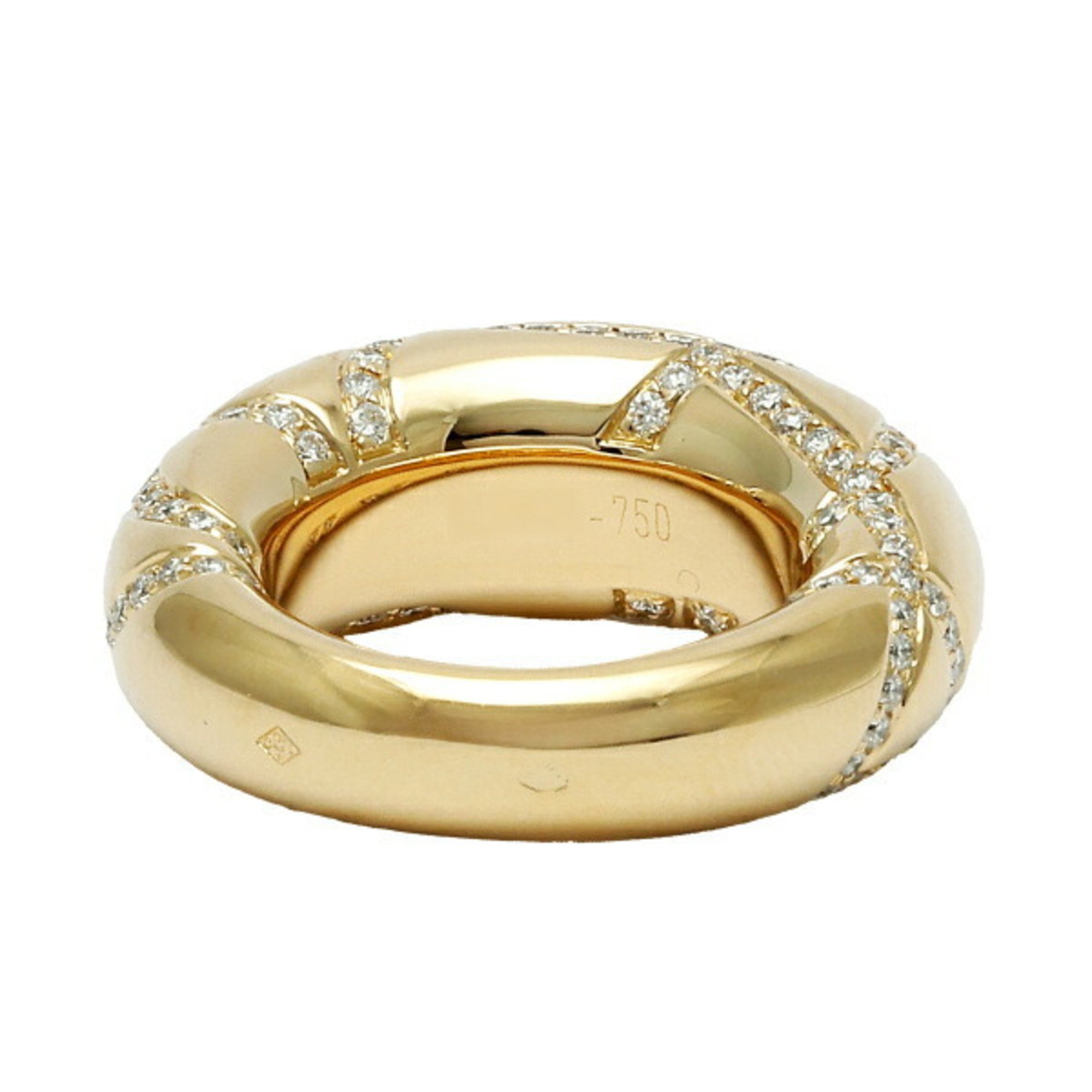 Chaumet Filigree Annaud K18YG Yellow Gold Ring