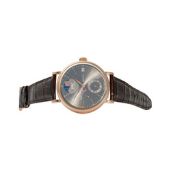 IWC Portofino Hand-Wound Moon Phase IW516403 Gray Dial Watch Men's