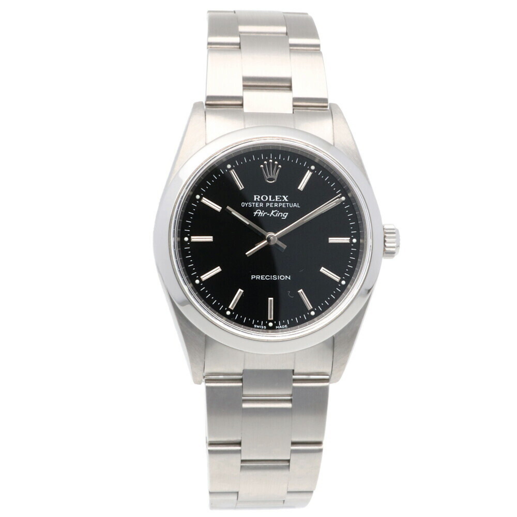 Rolex Air-King Precision Oyster Perpetual Watch Stainless Steel 14000 Automatic Men's ROLEX P Number 2000 Overhauled
