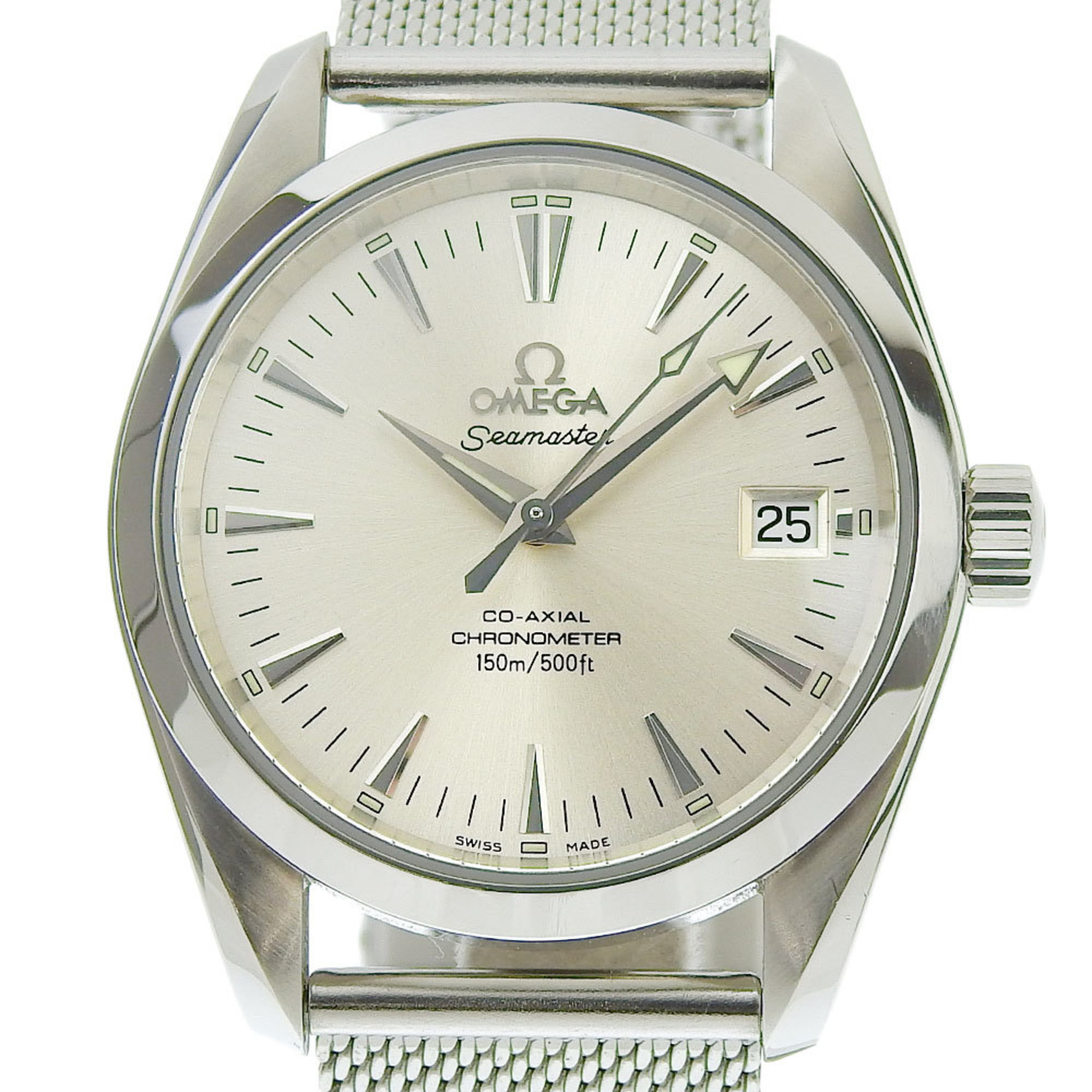 OMEGA Seamaster Aqua Terra Men s Automatic Watch Date Chronometer