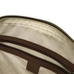 GUCCI Gucci Ophidia GG Supreme Shoulder Bag PVC Leather Khaki Beige Dark Brown Green Red 547934