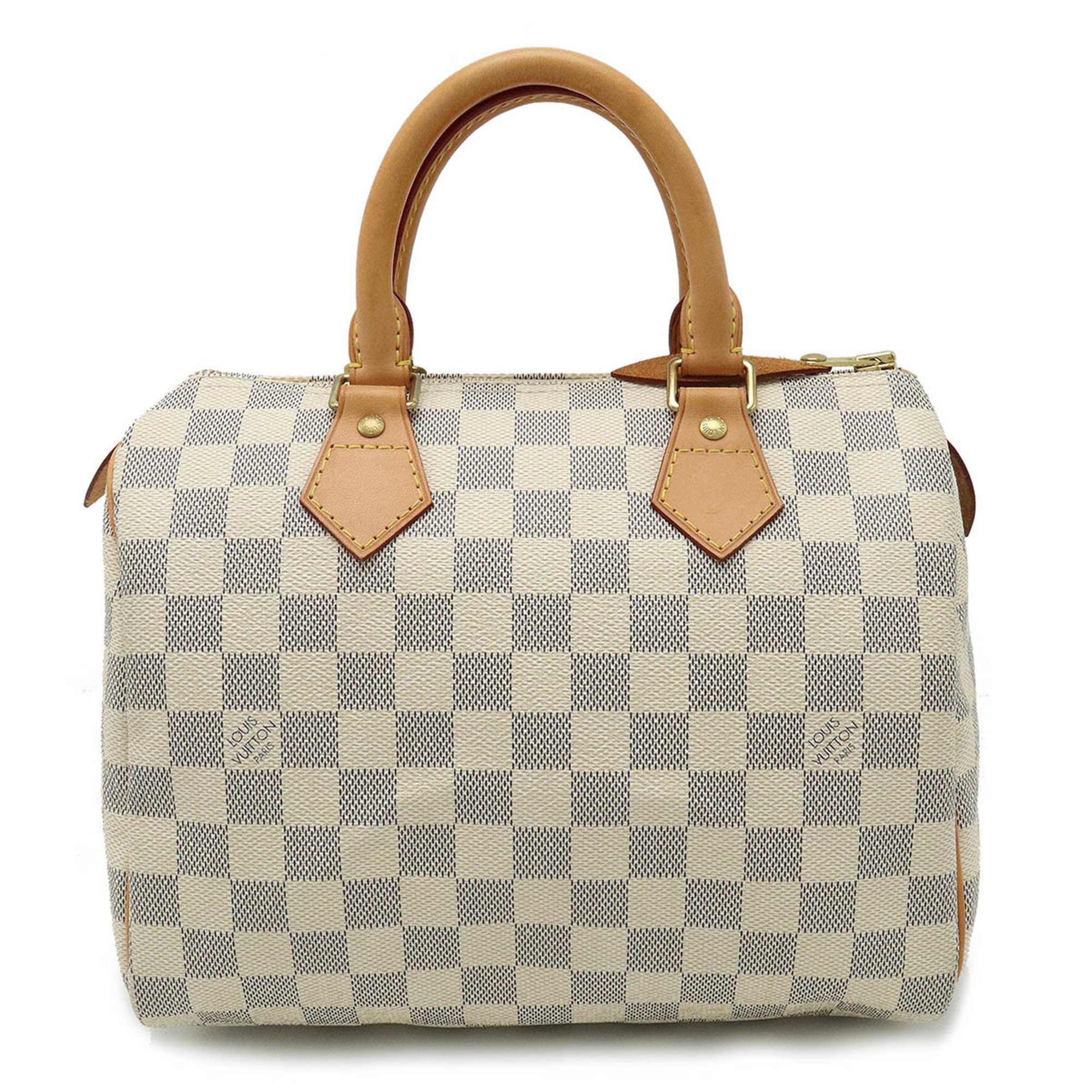 LOUIS VUITTON Damier Azur Speedy 25 Handbag Boston Bag N41534