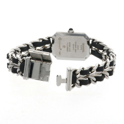 CHANEL Premiere L Watch Stainless Steel H0451-L Quartz Ladies Bracelet
