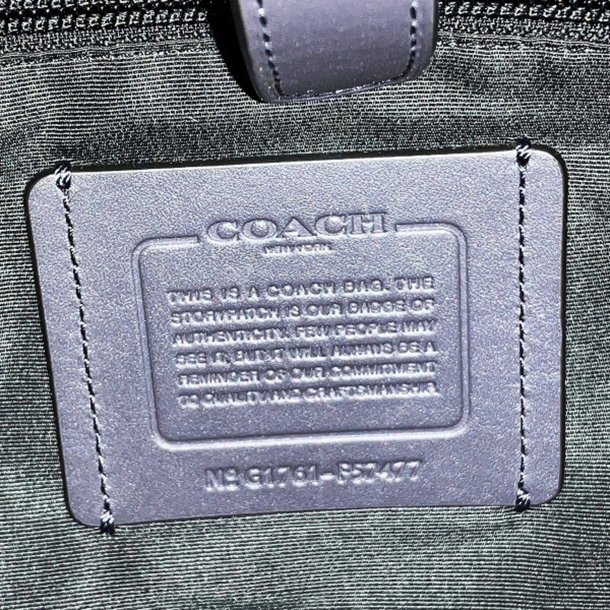 Coach Perforated Tailen Trek Pack F57477 Bag Rucksack Men's