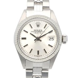 Rolex Date Oyster Perpetual Watch Stainless Steel 6917 Automatic Ladies ROLEX No. 35 1972 Overhauled
