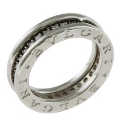 Bvlgari B-zero.1 B-Zero One Full Diamond Ring No. 7.5 18K Women's BVLGARI