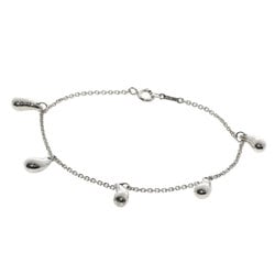 Tiffany 5P Teardrop Bracelet Silver Women's TIFFANY&Co.