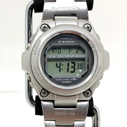 CASIO Casio G-SHOCK Watch MRG-100 MR-G Digital Quartz Stainless Steel SS Silver Full Metal Men's ITSK9U6J0P30