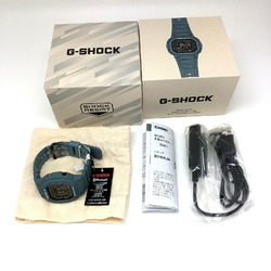 CASIO Casio G-SHOCK Watch DW-H5600-2JR G-SQUAD G Squad Sports Line Digital Solar Charging Black Blue IT9OP2NWIT4S