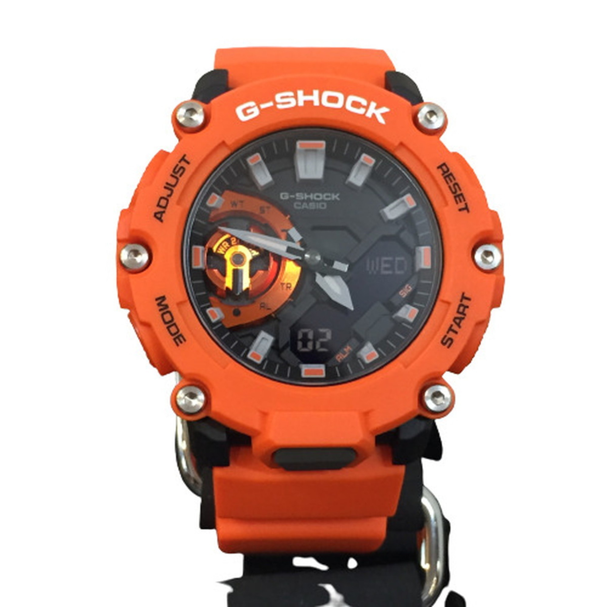 Casio G-Shock Carbon Core Guard Orange Watch GA-2200M-4AER