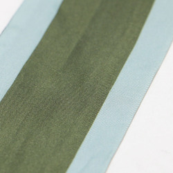 Christian Dior Muffler/Scarf Tie Ribbon Reversible 2WAY Logo Dye Print MISSA Mitzah Silk