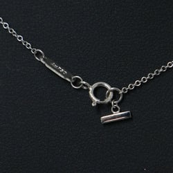 TIFFANY&Co. Tiffany Necklace Pendant White Gold FREE Smile Small K18 Chain T