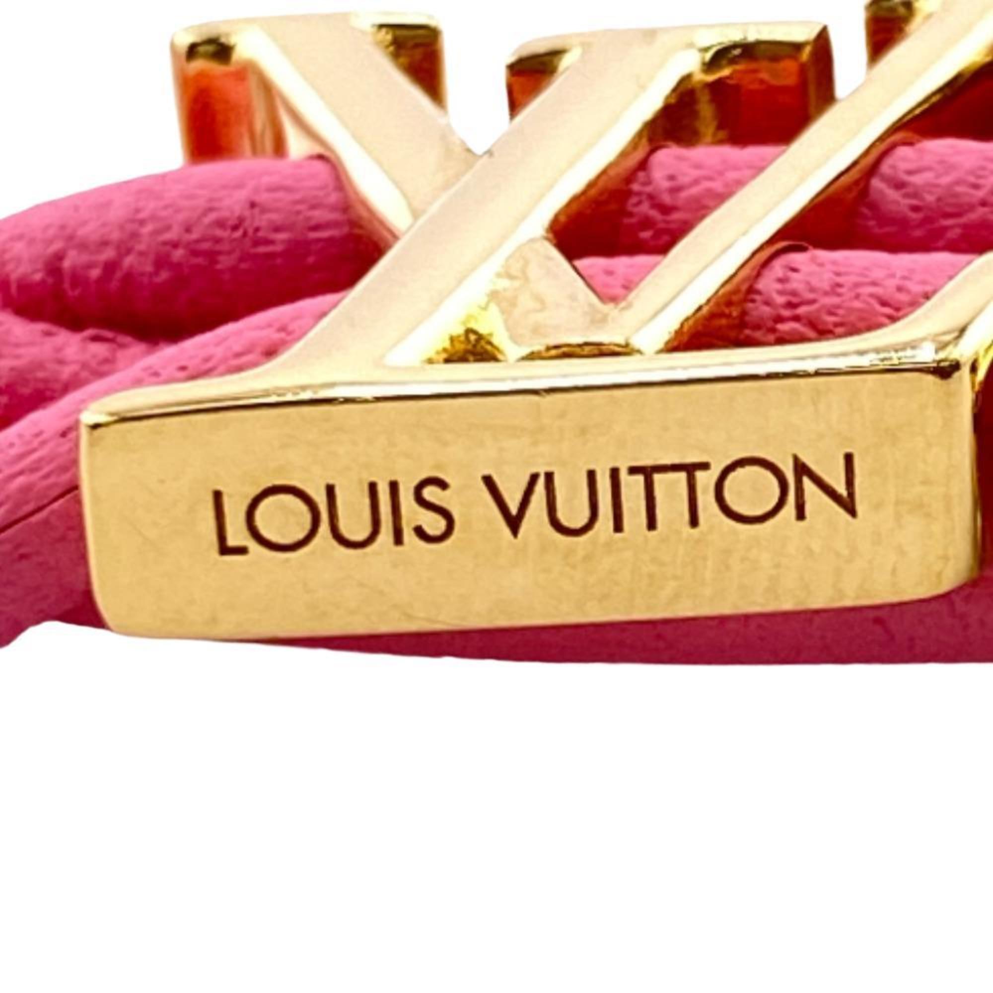 LOUIS VUITTON M68374 Collier Blooming Strass Rhinestone Bracelet Pink Women's
