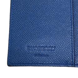BURBERRY TB Logo Long Wallet Blue Men's