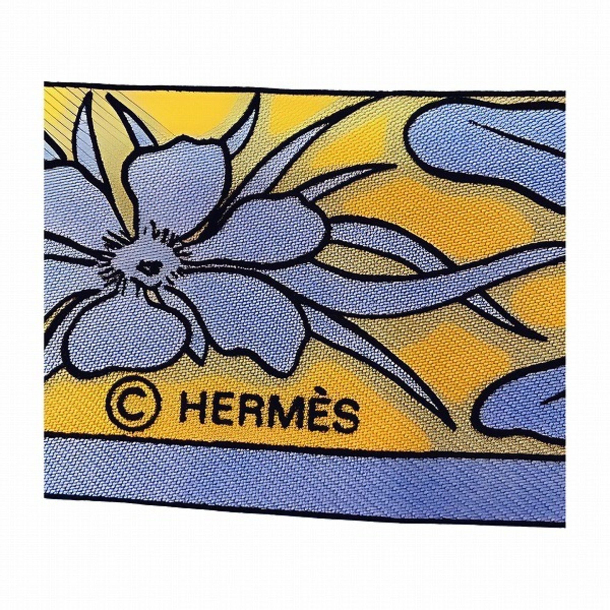 Hermes Carre90 Scarf Flowers and Insects Brand Accessories Women's