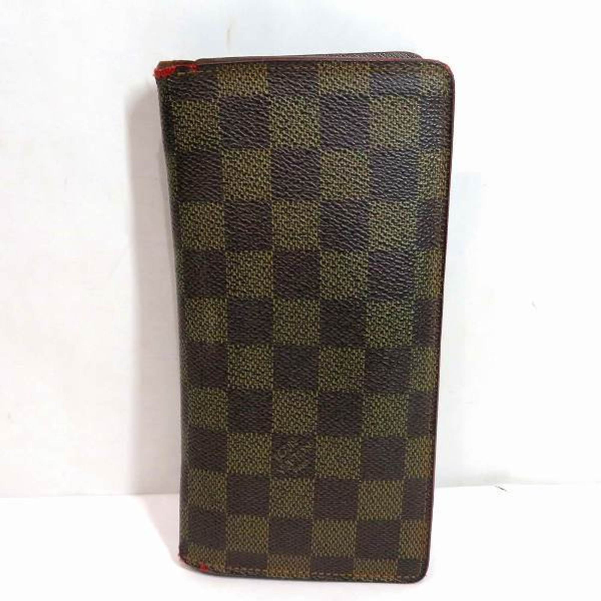 Louis Vuitton Damier Portefeuille Brother N60017 Wallet Long Men's