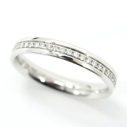 Tiffany Metro Ring Full Eternity Diamond K18WG #9 No. 9 White Gold Women's TIFFANY & Co. A1385