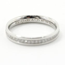 Tiffany Metro Ring Full Eternity Diamond K18WG #9 No. 9 White Gold Women's TIFFANY & Co. A1385