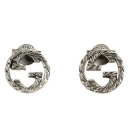 GUCCI Gucci Interlocking G Silver Earrings Ag925 Accessories Jewelry Made in Italy