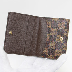 LOUIS VUITTON Louis Vuitton Coin Case Purse Brown Damier Ludlow N62925 Mini Compact