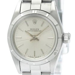 Polished ROLEX Oyster Perpetual 67230 Steel Automatic Ladies Watch BF568281