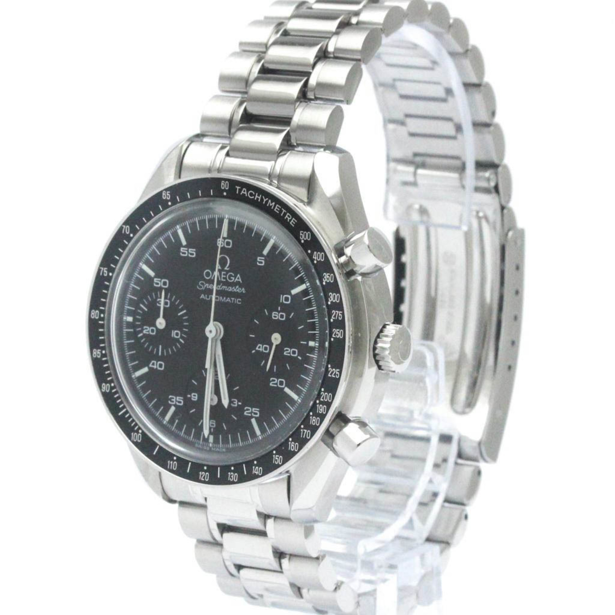 Polished OMEGA Speedmaster Automatic Steel Mens Watch 3510.50 BF567913
