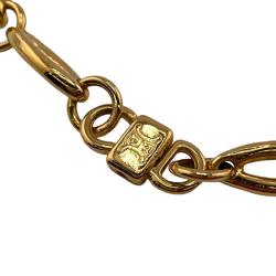 CELINE Macadam Chain Necklace Gold Men's Women's