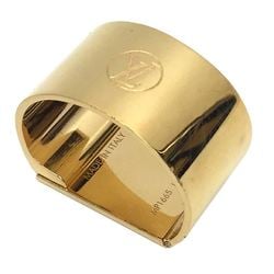 LOUIS VUITTON LV Scarf Ring MP1665 Gold Color Louis Vuitton aq5588