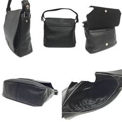 Furla FURLA Handbag Shoulder Bag Leather Black aq3622