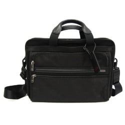 Tumi Alpha Essential 26130D4 Men's Nylon Canvas Briefcase,Laptop Bag,Shoulder Bag Black