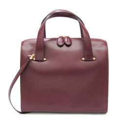 Cartier Must Women's Leather Handbag,Shoulder Bag Bordeaux