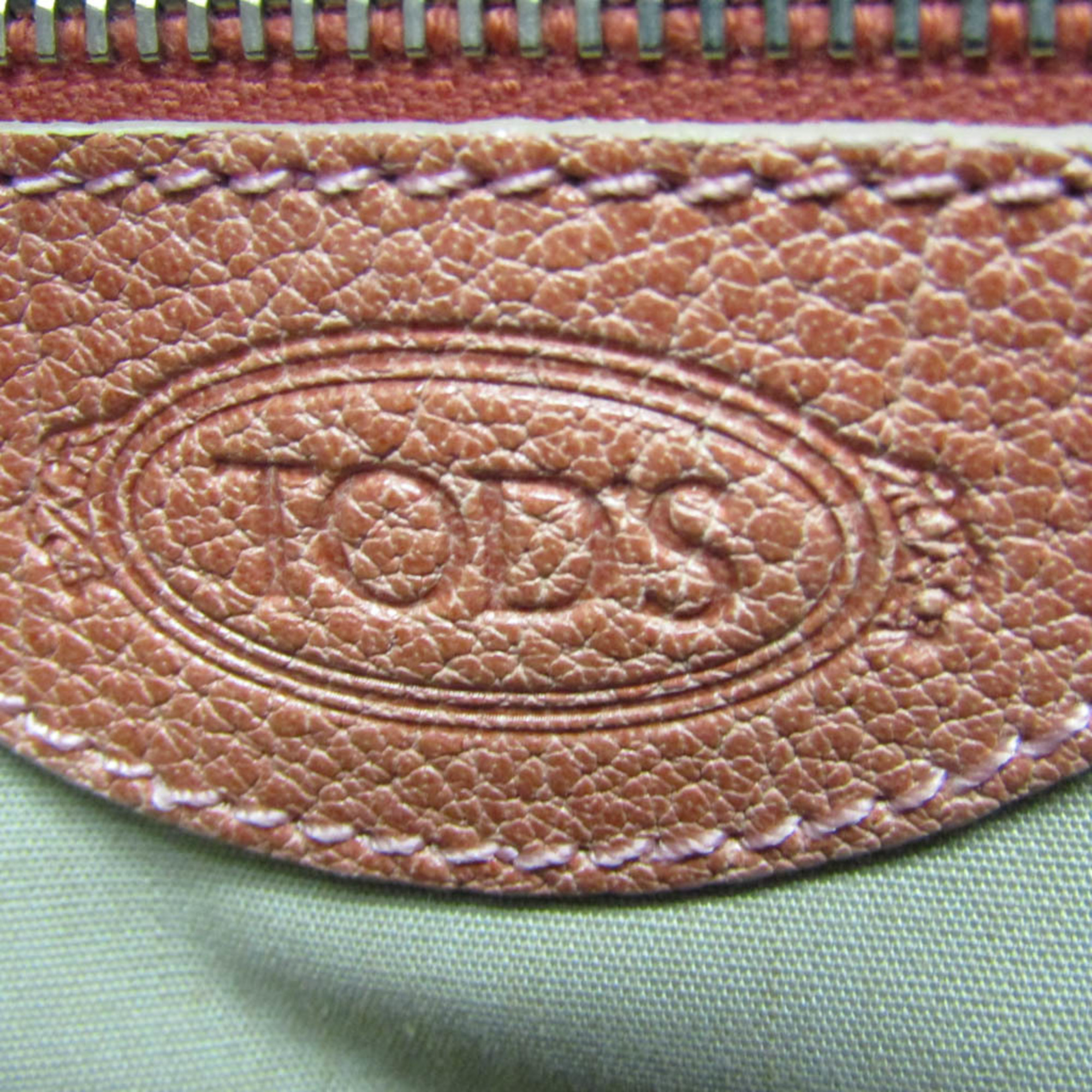 Tod's Women's Leather Handbag Salmon Pink