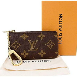 Louis Vuitton Coin Purse Key Case Monogram Pochette Clé M62650 Brown