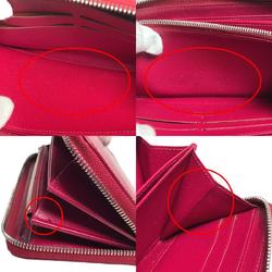 Louis Vuitton Round Zipper Epi Zippy Wallet M60305 Fuchsia Long