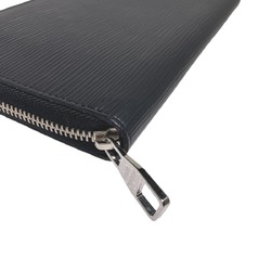Louis Vuitton Round Zipper Epi Zippy Organizer M60632 Noir Long Wallet