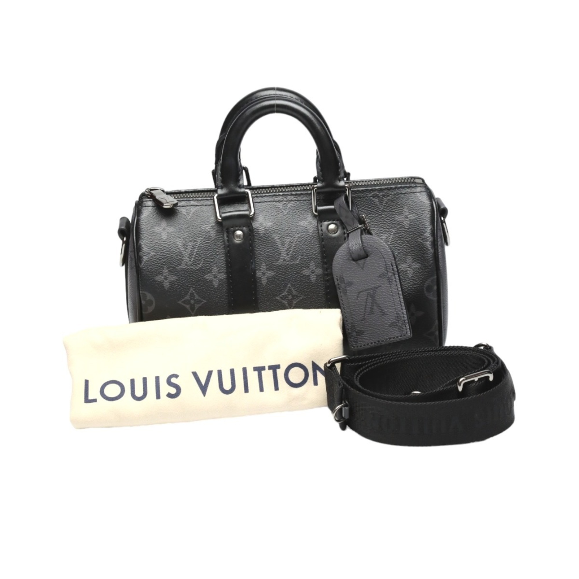 Louis Vuitton Bandouliere Strap Black Monogram