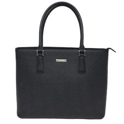 Burberry BURBERRY Leather Tote Bag Black Women's aq8321