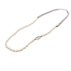 Christian Dior Icon Necklace Silver Women's
