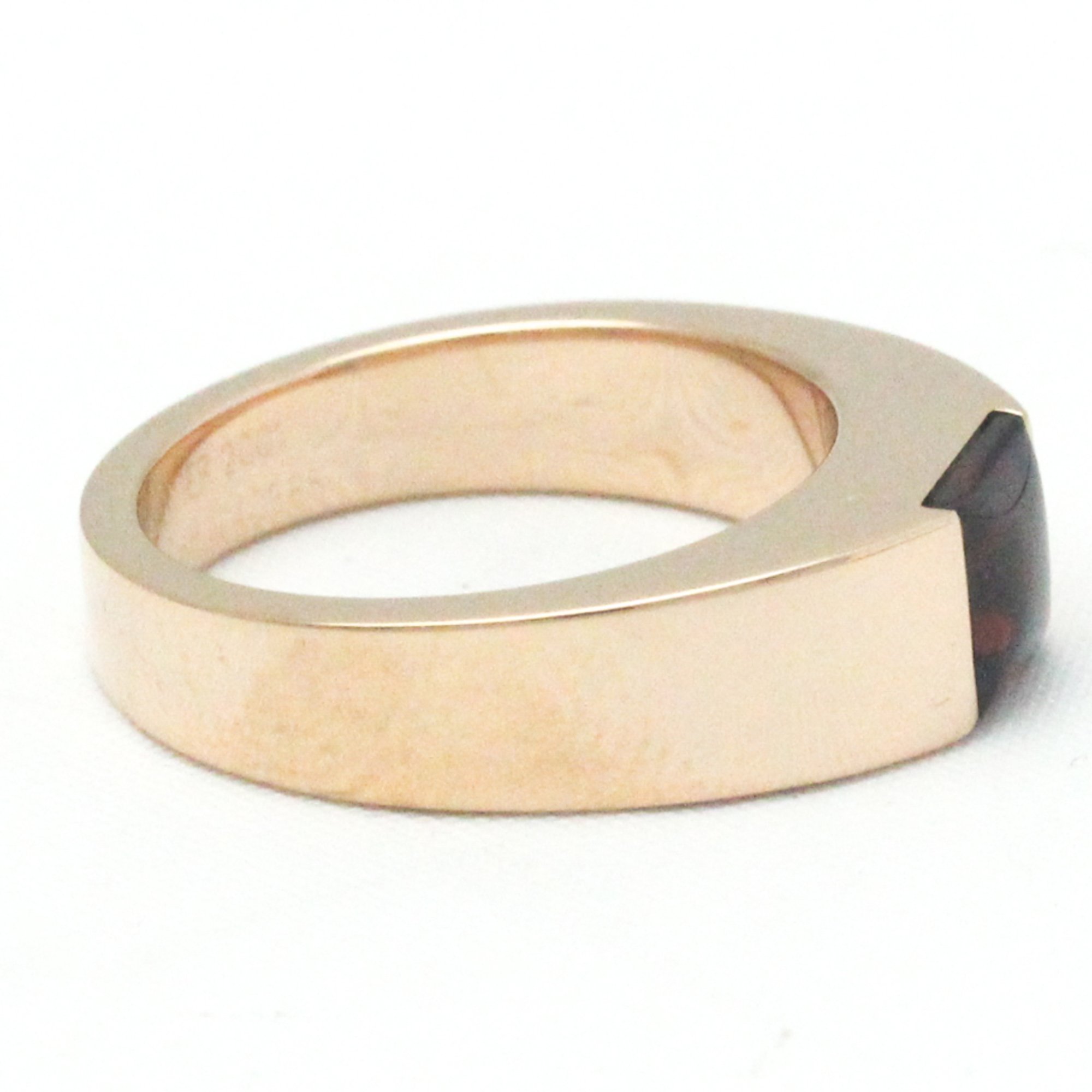 Cartier Tank Ring Pink Gold (18K) Fashion Garnet Band Ring Pink Gold