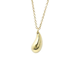 Tiffany Teardrop Yellow Gold (18K) No Stone Men,Women Fashion Pendant Necklace (Gold)