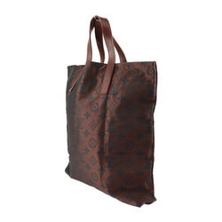 LOUIS VUITTON Cava Escapade Monogram Tote Bag M56710 Nylon Leather Brown with Pouch Vuitton