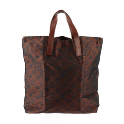 LOUIS VUITTON Cava Escapade Monogram Tote Bag M56710 Nylon Leather Brown with Pouch Vuitton