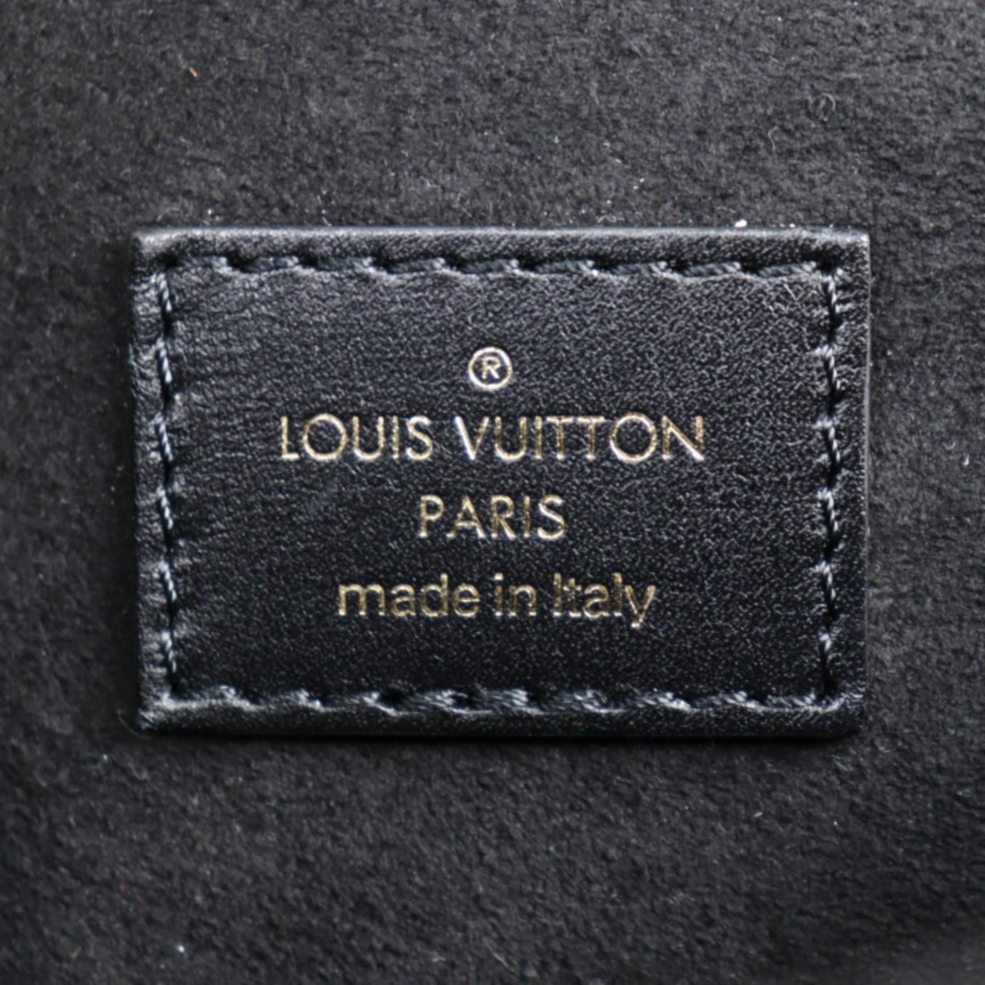 LOUIS VUITTON Louis Vuitton Pochette Metis MM Handbag M43488 Monogram Canvas Reverse Brown Black Gold Hardware 2WAY Shoulder Bag Giant