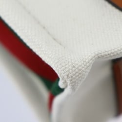 GUCCI Gucci Sherry Line Interlocking G Mini Tote Bag Handbag 727735 Canvas Leather Beige Red Navy Green Brown Gold Hardware 2WAY Shoulder